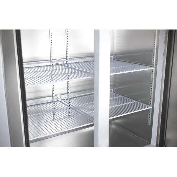 Removable 220V SS Fridge Freezer , Soundless 4 Door Refrigerator Freezer