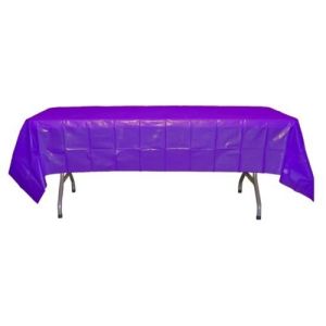 Heavy Duty Disposable Plastic Tablecloths , Disposable Rectangular Tablecloths