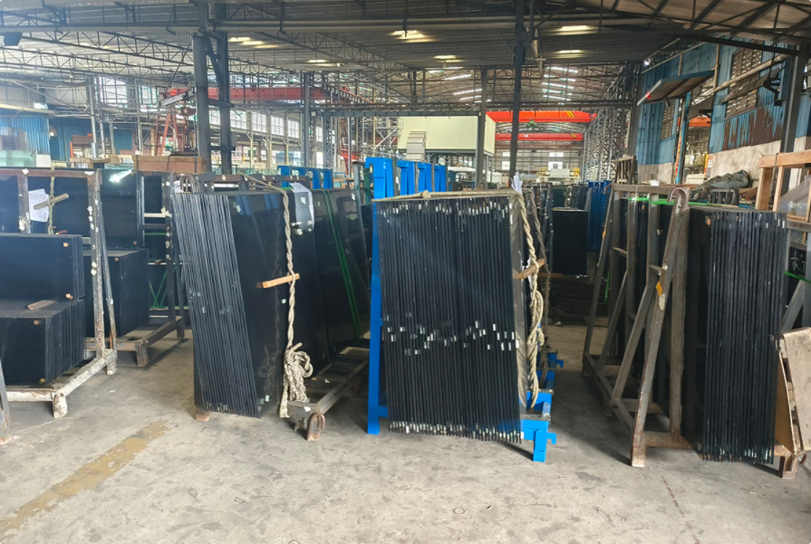 24mm Low E Insulated Glass 6+12a+6mm Energy Saving Double Glazing For Curtain Wall