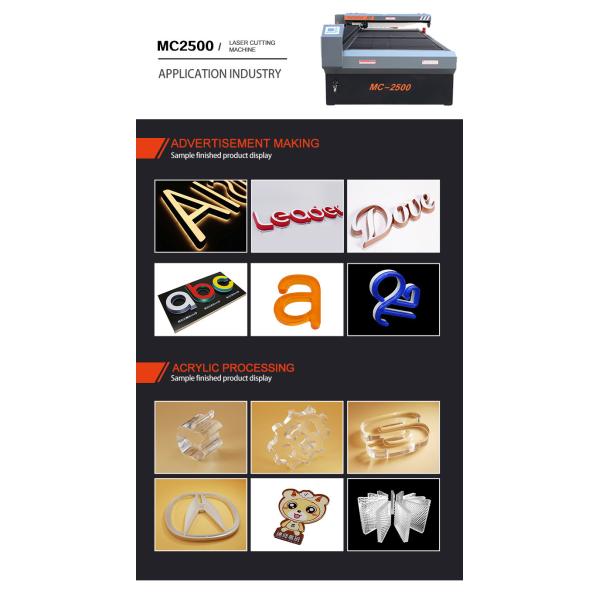 CO2 Laser Cutter Machine For Acrylic Making