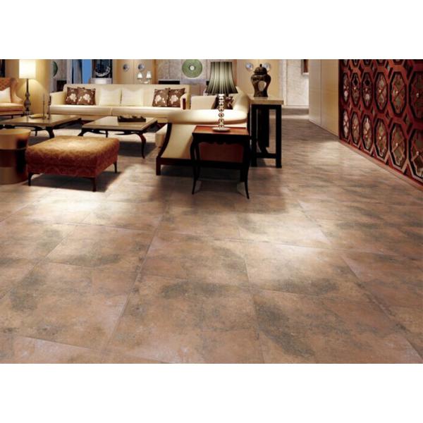 Durable Cement Look Porcelain Tile Glazed Concave Convex Pattern Surface
