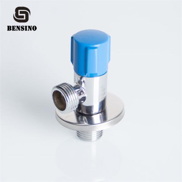 Blue Chrome Plated 5bar 12 X12 Brass Angle Valve
