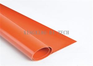 China Strength Resistant Silicone Rubber Sheet 1.5-2.5mm Thick Silicone Rubber Cushion wholesale