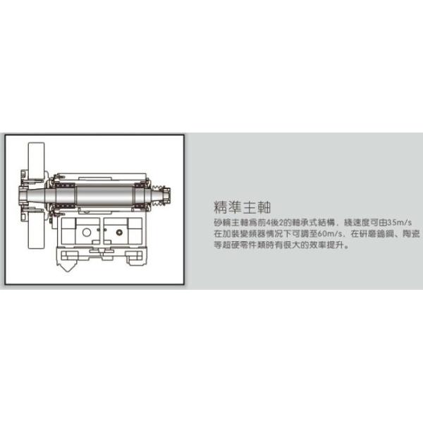 Practical CNC Cylindrical Grinding Machine Multipurpose 7.5KW FX32P-100CNC