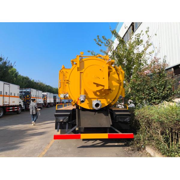HOWO 4*2 Cheapest Price Mini 5000 Liters 7000 Litets Vacuum Truck Sewage Suction With Small Flowrate Pump
