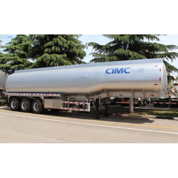 CIMC 60000 Liters Petrol Diesel Crude Oil tanker trailers to carry Diesel for 37,000 liters with 6 compartments