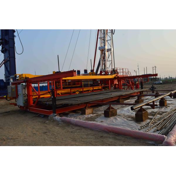 Oil Pipeline Automatic Lifting Stacking And Discharging Machine For Oil Well Maintenance