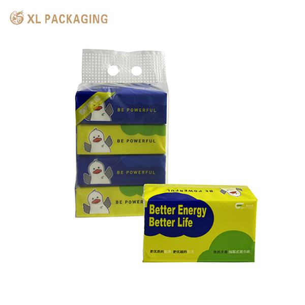 Custom Logo 3ply Disposable Facial Tissue Paper with Soft Texture and High Absorbency