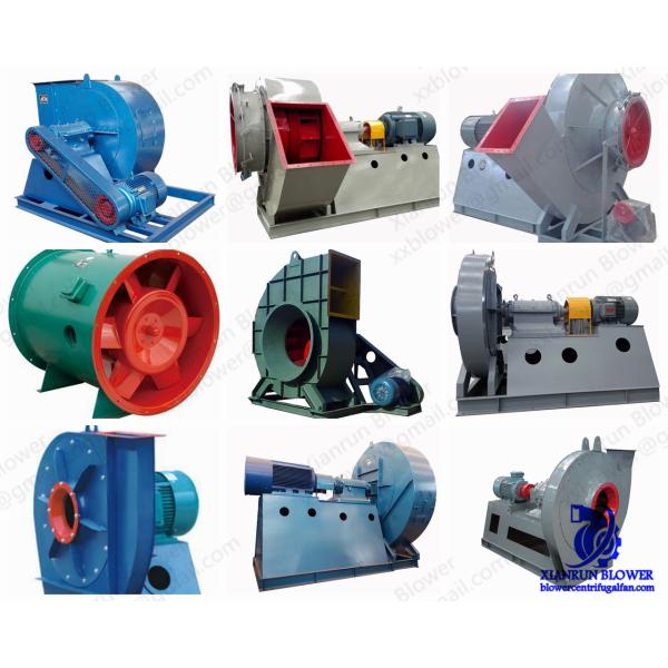 Backward curved Centrifugal Radial Fan 440V 480V 660V Belt Drive Fan