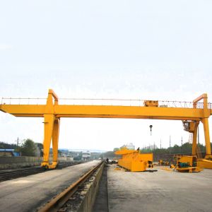 China Industrial 15m Gantry Crane Heavy Duty Double Girder 3 Phase wholesale