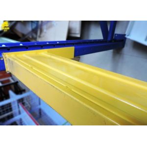 Heavy Duty Teardrop Warehouse Pallet Racking 100x48x1.5mm Beam Sections