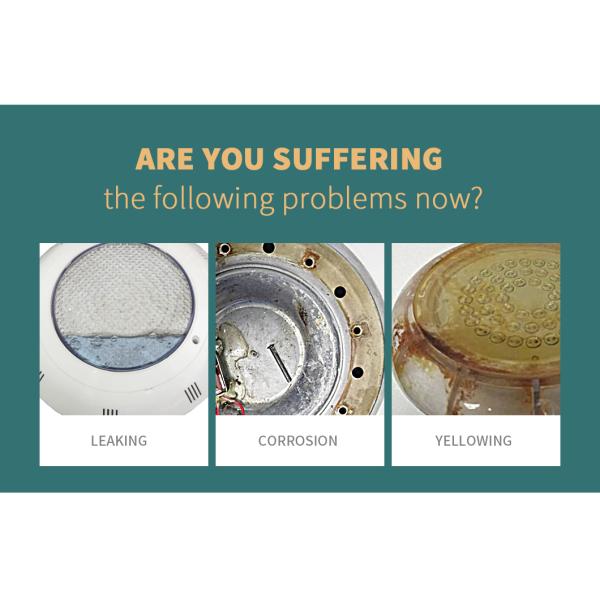 RGB SMD5050 Wall Mounted Led Pool Light VDE Transparent PC Waterproof