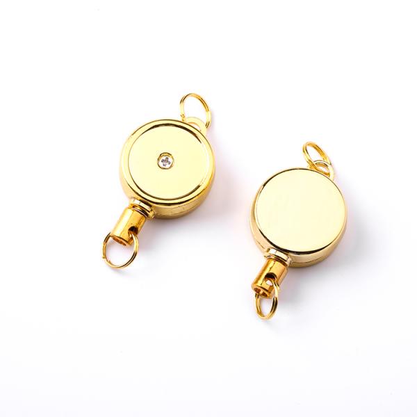 Deyi PVC Coin Keychain Badge Reel