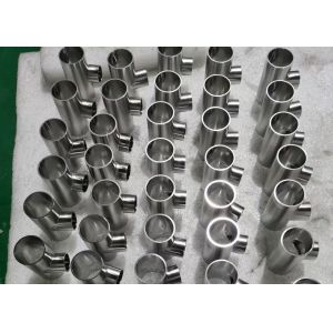 China ASTM A815 S32750 Stainless Steel Fittings 1-1/2''  Equal Tee Super Duplex Steel B16.9 on sale