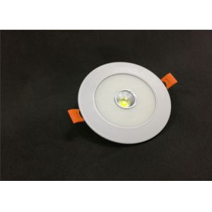 China Two Color 6W+6W COB Led Downlight Recessed Round Ceiling CRI 70 For Restaurants wholesale