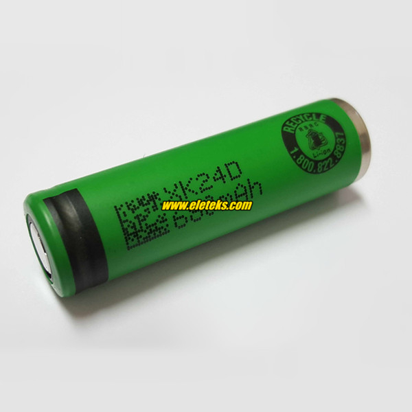 Sony US14500VR2 3.6V 680mAh 715mAh capacity lithium li-ion rechargeable battery 14500 AA battery