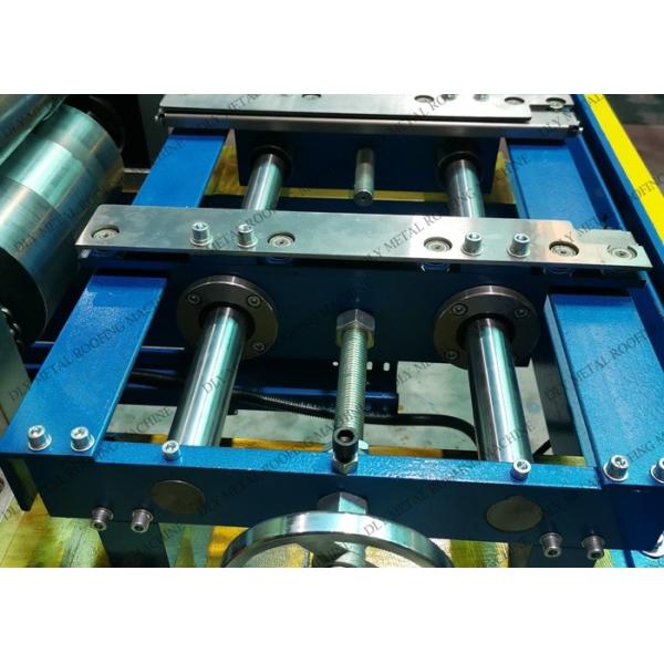 Prepainted Sheet 1250mm 480v Roofing Forming Machine Touch Screen Control