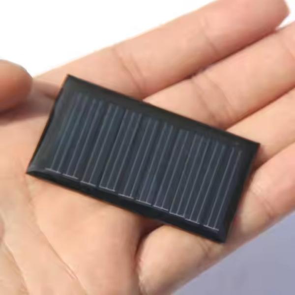 0.15W Mini Solar Panels DIY Customized Small Solar Monocrystalline Silicon Panels 30mA Battery Charger Kits 5V Portable for Outdoors