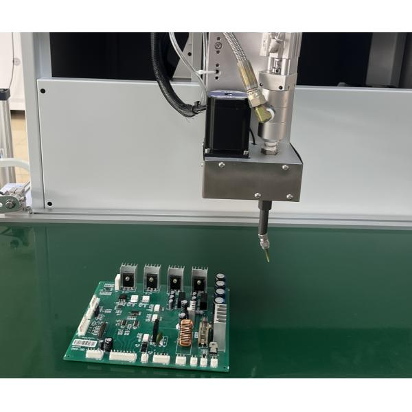 Four-axis Conveyor Type SMT Glue Dispenser System 400x400mm Working Area