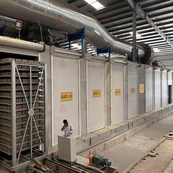 Customized BRICTEC Drying Equipment Drying Chamber Construction Process Display I