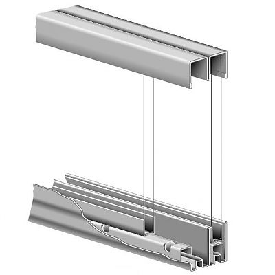 13 Rollers 0.6mm Sliding Door C Channel Making Machine