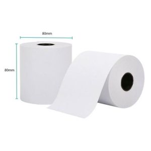80x80mm Thermal Label Paper Roll Waterproof Ticket Receipt Printer Paper
