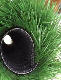 Diamond Shape Football Soccer Artificial Turf Dark Light Green Color