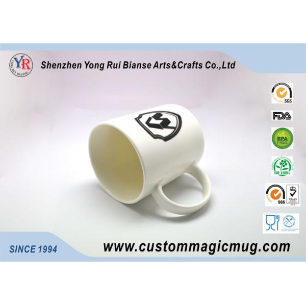 Plain White Ceramic Color Changing Mug Temperature Sensitive Magic