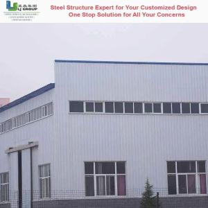 Q355 Prefabricated Steel Structure Warehouse with Galvanized Frame