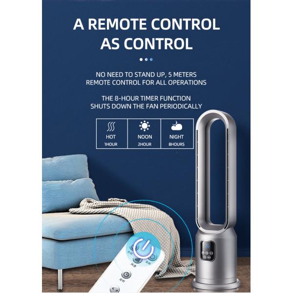 Experience the Future of Cooling with App-Controlled Leafless Fan No Blades