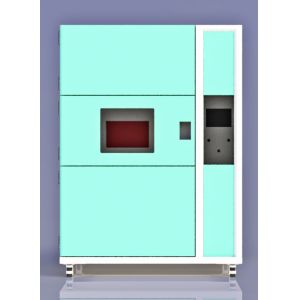 China Touch Screen Remote Controll Thermal Shock Chamber Dual Cooling Method wholesale