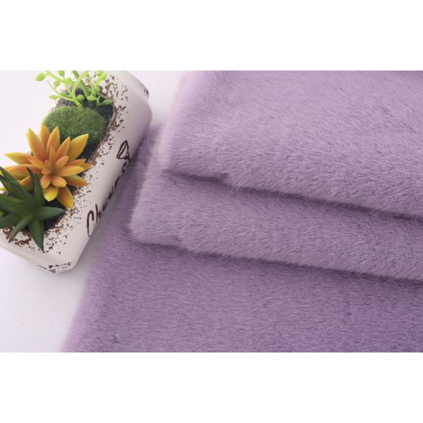 Eco-friendly 100% Polyester Fabric 20mm Plush Thick Faux Fur Lifelike Little Mink Fabric for Clothing Women's Clothing Bag Shoes