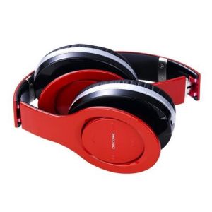 China Red Four Channels Wireless Foldable Bluetooth Headphones With Line In wholesale