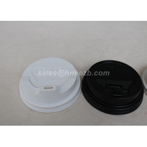 Hot / Cold Drink Paper Cup Lid , Disposable Cup Lids For Beverage Cups SGS FSC Certificate