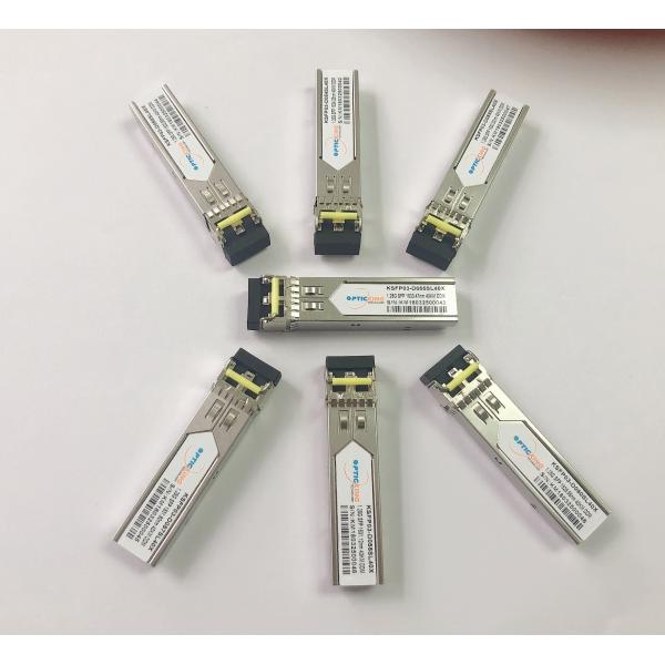 Quality DWDM 1533.47nm SFP 2.5 G 1.25G Optical Transceiver 40km 80km 120km for sale