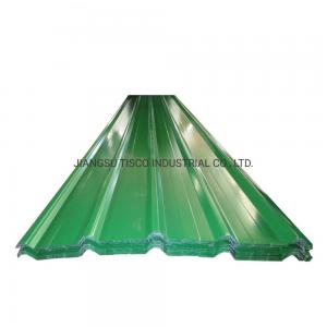 China 8ft Gi Roofing Sheet Green S220GD Color Coated Colored GI Sheet wholesale