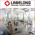 Silver Grey Automatic Labeling Machine For Round And Square Bottles