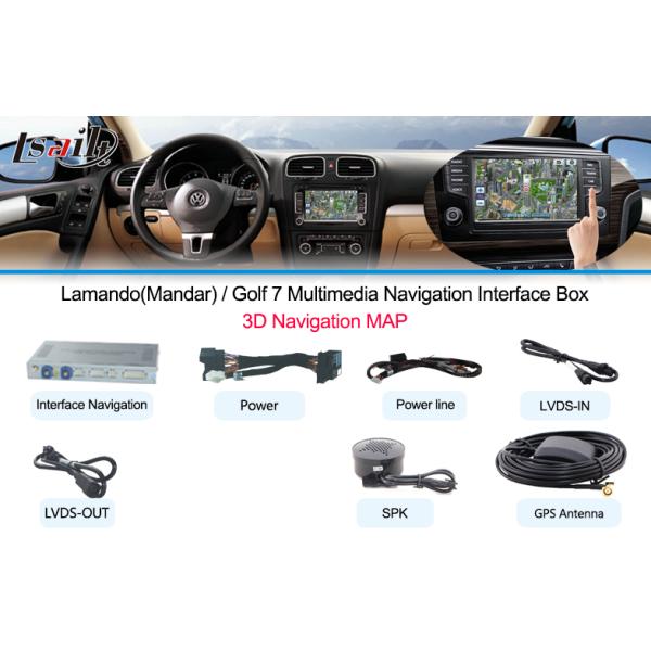 Android Car Multimedia Navigation System Can Add-on 360 Panoramic for 10-15 Touareg