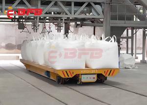 China CE Bulk Material Handling Equipment Battery Powered Cart On Rails 12 Months Warranty wholesale
