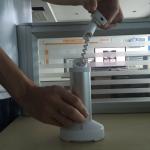 COMER Charge Alarming Cell Phone Secure Display stand for mobile phone retail