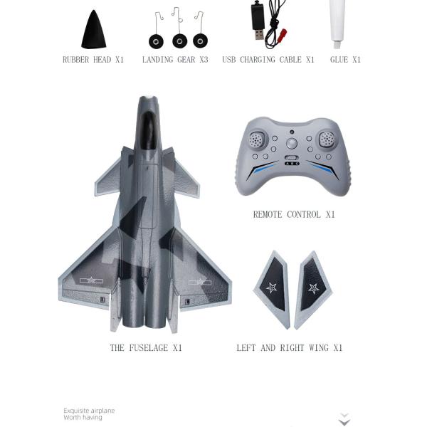 2.4g Fx9630 6 Axis Gyro Epp Foam J20 Rc Glider Airplane Fixed Wing Outdoor Remote Control Rc Plane Aircraft Flying Toys