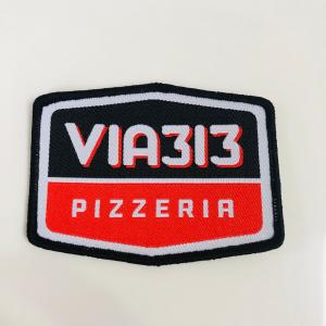 China Club Name Logo Custom Woven Badges Custom Patches For Hats wholesale