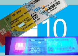 China Windows 10 Pro Oem Sticker Professional Win 10 Pro COA Label Online Activation on sale