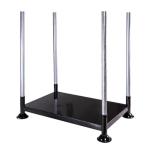 Round Post Foldable Stacking rack Demountable Stacking rack Stackable Rack