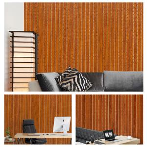 China Decorative Fireproof WPC Soundproof Wall Panel 1.22*3m 1.22*2.8m wholesale