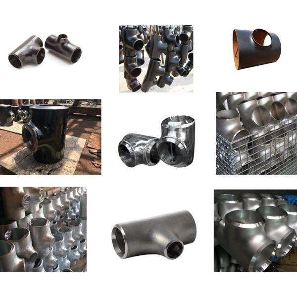 DN200 Steel Pipe Fittings Tee ANSI B16.9 Standard High Pressure Pipe Fittings