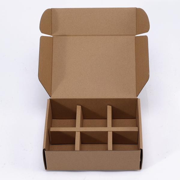 Custom Mailer Box With Corrugated Foam Insert Divider for Gift Craft Box Type Folders