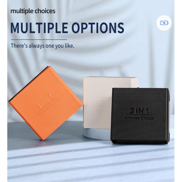 FCC Fast Wireless Charger 3 In 1 Magnetic Shape Can Visual Wireless Charger The Coil