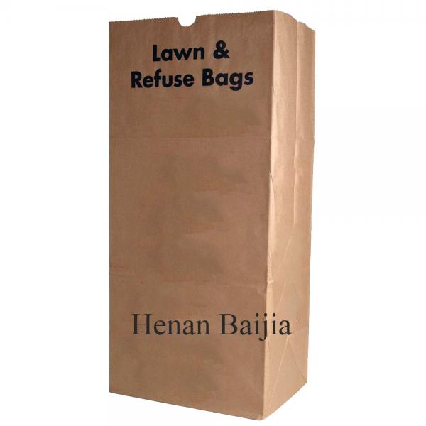 Quality Garden Waste 5 Packs 10 Packs Paper Lawn And Refuse Bags for sale