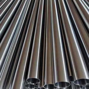 China 310S 316L Ss Steel Ss 304 2 Inch Pipe NO.4 Hairline Brushed 6000mm Seamless Stainless Steel Tubing wholesale